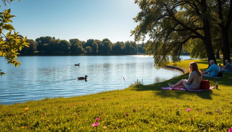 Aasee Bocholt: entspannter als der bekannte Münsteraner Aasee
