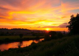 Die schönsten Orte für Sonnenuntergänge in NRW: magische Momente garantiert