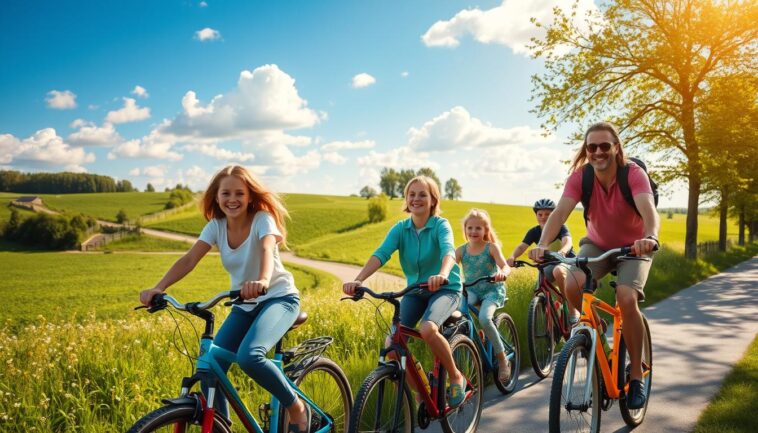 Familienfreundliche Fahrradtouren in NRW: entspannt unterwegs mit Kindern