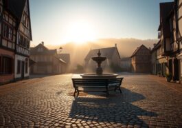 Hattingen Altstadt: morgens fast menschenleer und besonders schön