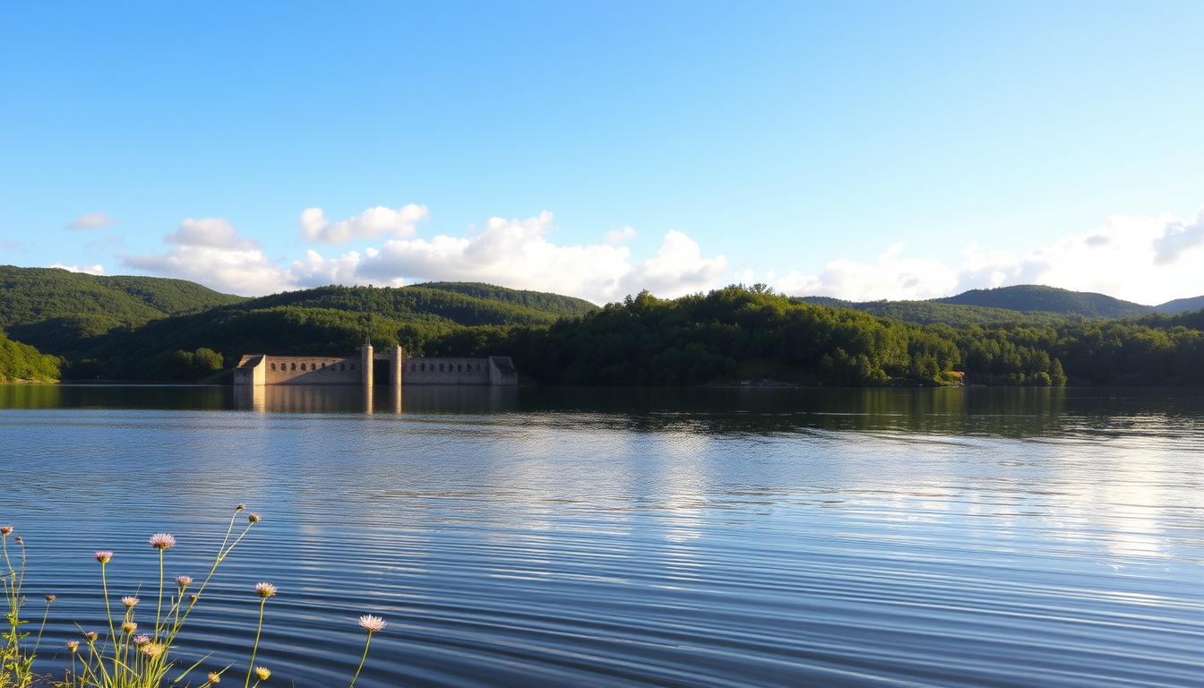 Urfttalsperre in der Eifel: ruhiger als bekannte Seen und ideal zum Abschalten